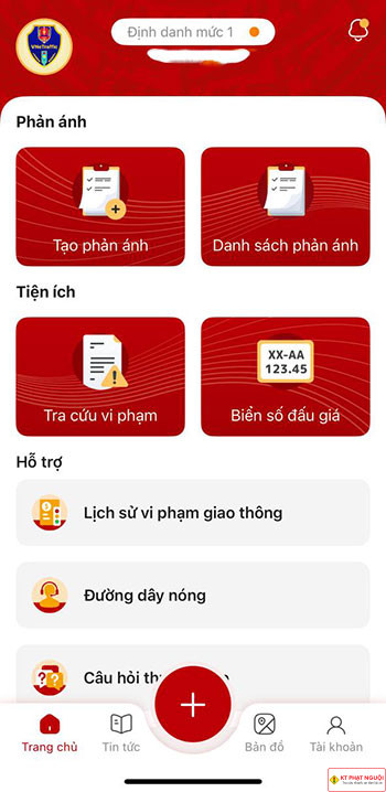 Giao diện VNeTraffic